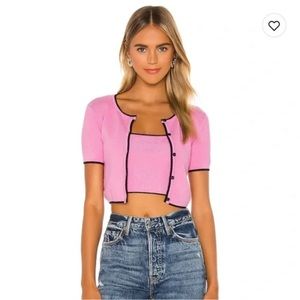 Majorelle Amy Cardi Set in Pink